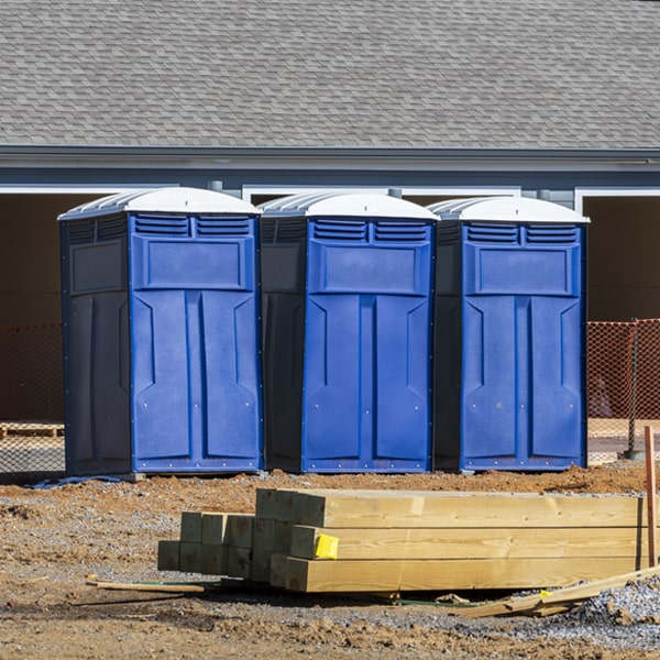 are there any restrictions on where i can place the porta potties during my rental period in Philadelphia NY